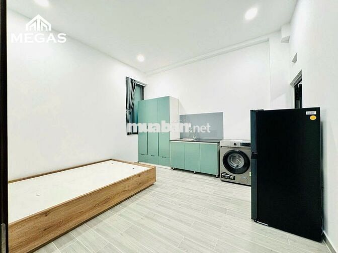 CĂN HỘ STUDIO FULL NỘI THẤT - MÁY GIẶT RIÊNG - MỚI XÂY NEW