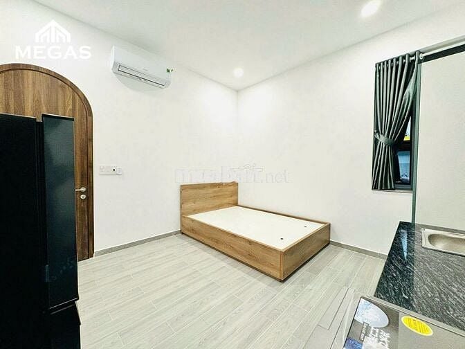 CĂN HỘ STUDIO FULL NỘI THẤT - MÁY GIẶT RIÊNG - MỚI XÂY NEW