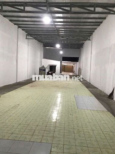 CHO THUÊ KHO MT PHAN VĂN HỚN 450M2 ĐƯỜNG CON40F ,KHO CAO RÁO NỀN GẠCH