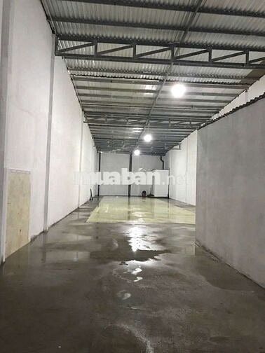 CHO THUÊ KHO MT PHAN VĂN HỚN 450M2 ĐƯỜNG CON40F ,KHO CAO RÁO NỀN GẠCH