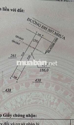 Đất sài gòn mặt tiền đường giá ngộp 490tr