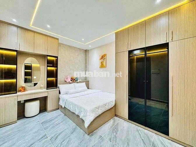 NHÀ HẺM XE HƠI, 1 trệt 3 lầu, 4tỷ990 ĐƯỜNG TRẦN BÌNH TRỌNG - GÒ VẤP