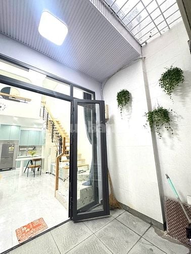 NHÀ 1 TRỆT 1 LỬNG THIẾT KẾ KIỂU ÂU XINH LUNG LINH - LÊ VĂN KHƯƠNG
