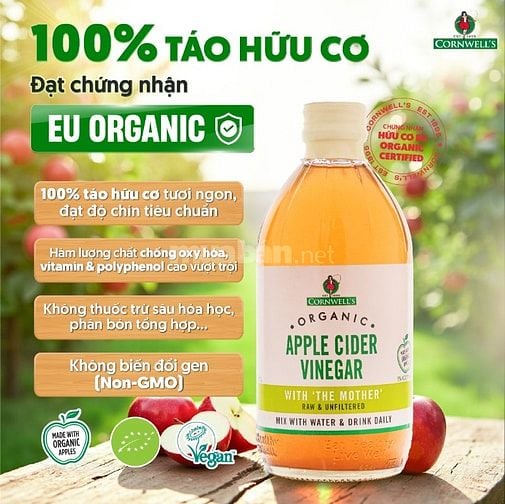  TUYỂN SỈ – ĐẠI LÝ – NPP CORNWELL’S - THƯƠNG HIỆU GIẤM LÊN MEN HÀNG ĐẦ
