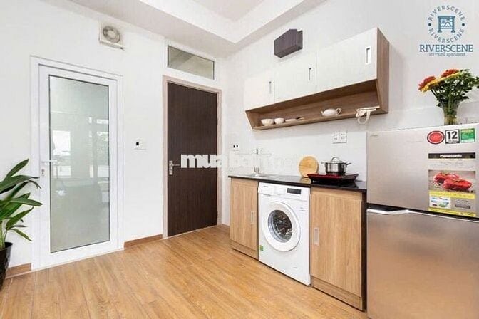 STUDIO - FULL NỘI THẤT -1PN - TÁCH BẾP - MÁY GIẶT RIÊNG NGAY EMART
