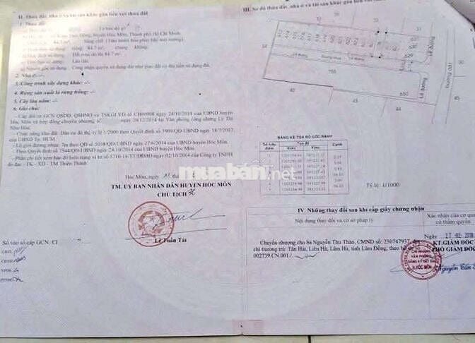 Đất khu dân cư Ân Minh,đường nhựa 7m thông,gần Đ. Trần Văn Mười