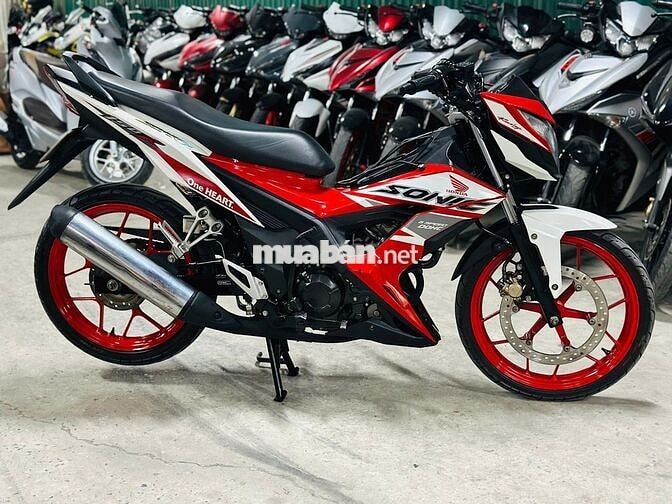 XE MÁYTHANH TÙNG_SONIC 150 ĐỎ TRẮNG NGUYÊN BẢN