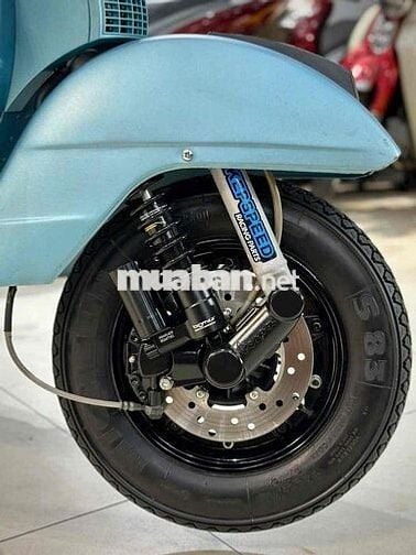 vespa px125 -2022- màu xanh nhám