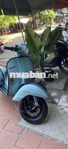 vespa px125 -2022- màu xanh nhám