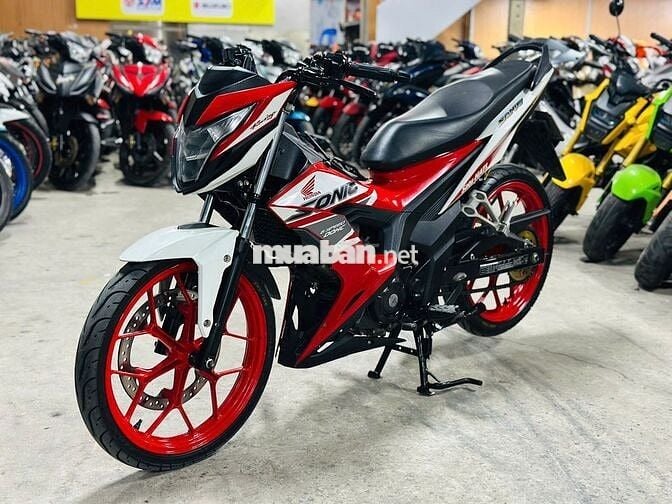 XE MÁYTHANH TÙNG_SONIC 150 ĐỎ TRẮNG NGUYÊN BẢN