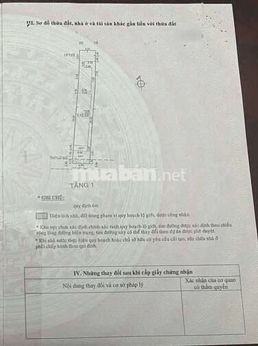 BÁN LÔ ĐẤT NGAY SÂN BAY TSN - 176M2 (4.95X36) GPXD 8 TẦNG - GIÁ 25 TỶ