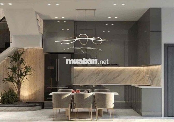 Bán nhà 2 lầu sân thượng mới xây KDC 91B giá 6,2 tỷ