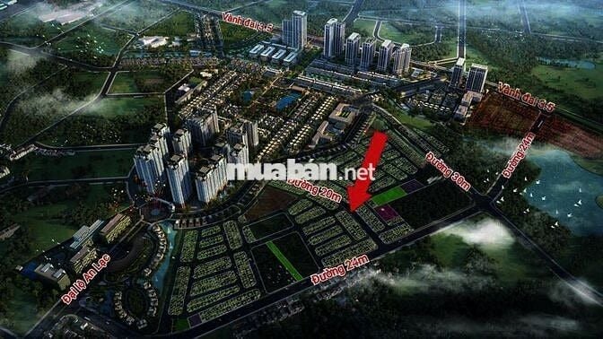 BÁN NHANH LÔ GÓC 40M2, KHU ĐẤT DV 25,2HA VÂN CANH