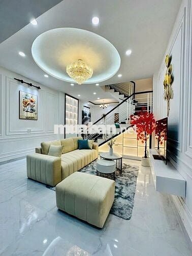Nhà Đẹp 1 Trệt 2 Lầu Cù Lao P2 Phú Nhuận, 3PN, Đủ Nội Thất, 4.5 Tỷ
