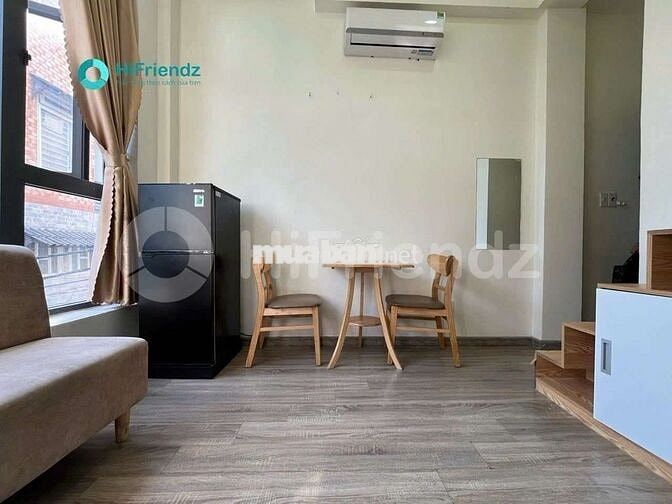 CĂN HỘ MINI CÓ GÁC QUẬN 4, 3 NGƯỜI Ở GẦN ĐẠI HỌC NTTU,ULAW,CỬA SỔ TO