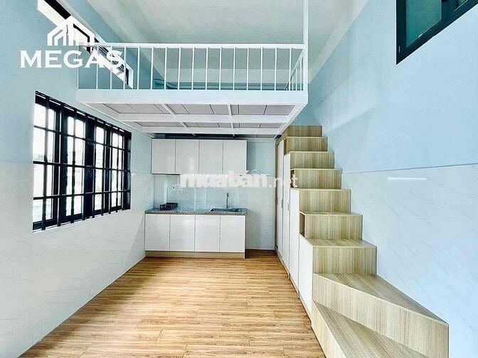 Cho thuê căn hộ - Full nội thất,bancol - Ngay Trần Mai Ninh
