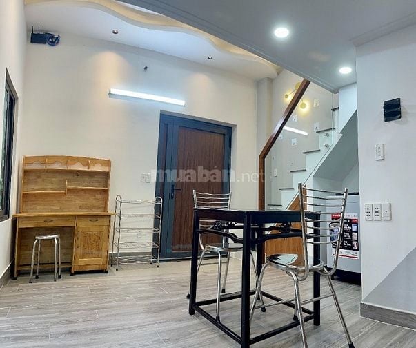 Căn hộ cao cấp 1 Trệt 1 Lầu Máy giặt riêng 40m2 full nội thất Gò Vấp