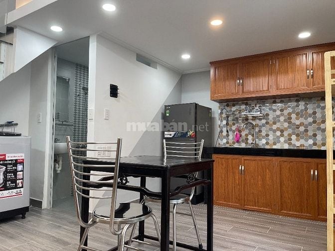 Căn hộ cao cấp 1 Trệt 1 Lầu Máy giặt riêng 40m2 full nội thất Gò Vấp