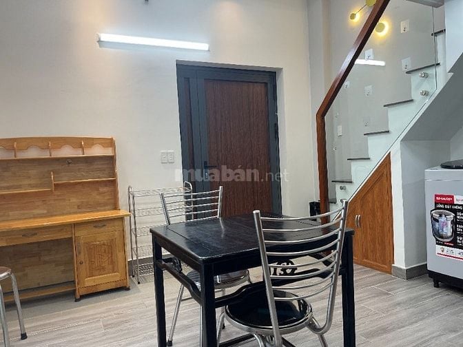 Căn hộ cao cấp 1 Trệt 1 Lầu Máy giặt riêng 40m2 full nội thất Gò Vấp