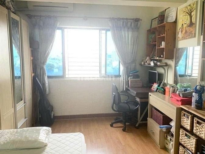 Chung cư 1AB Cao Thắng, P2, Q3: Rộng 80m2, 3p ngủ, 2wc, NTCB, 12tr/th