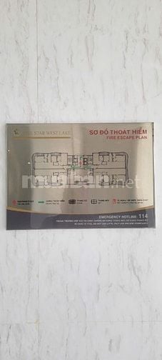 BÁN GẤP CHCC CAO CẤP FIVESTAR – 162 HOÀNG HOA THÁM, TÂY HỒ SIÊU PHẨM