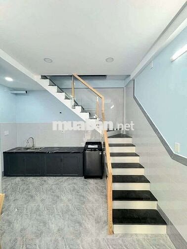 Cho thuê nhà mới xây full nội thất 3pn 2wc chỉ 10tr tháng hẻm xe tải