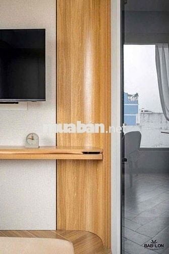 CĂN HỘ STUDIO FULL NỘI THẤT - MÁY GIẶT RIÊNG - TÁCH BẾP - MỚI XÂY NEW