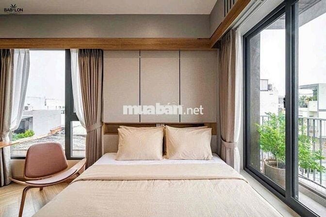 CĂN HỘ STUDIO FULL NỘI THẤT - MÁY GIẶT RIÊNG - TÁCH BẾP - MỚI XÂY NEW