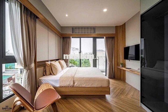 CĂN HỘ STUDIO FULL NỘI THẤT - MÁY GIẶT RIÊNG - TÁCH BẾP - MỚI XÂY NEW