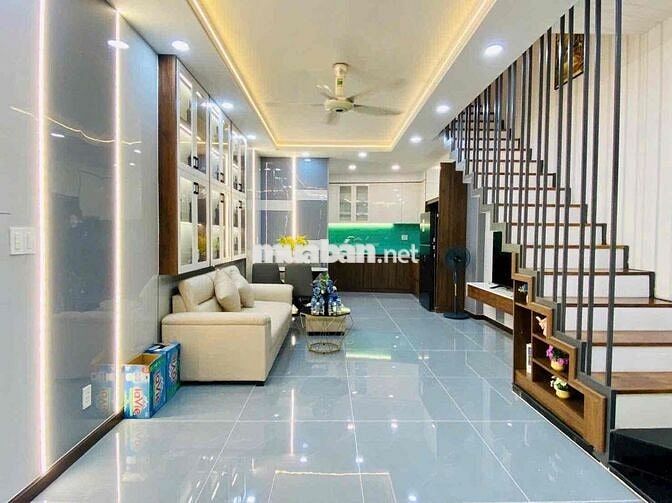 BÁN GẤP TRONG THÁNG, 3t250 DT 34.6m2 NƠ TRANG LONG, P13, Bình Thạnh, S