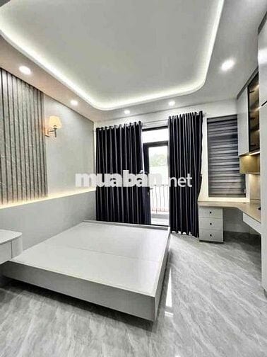 NHÀ ĐẸP LÊ VĂN QUỚI 4 TẦNG ĐÚC 60M2-HXH SÁT MẶT TIỀN -  FULL NỘI THẤT