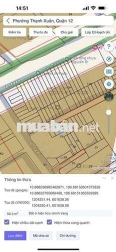 HXH ĐẤT HIẾM ĐƯỜNG 6M ĐẤT THỔ TX 40 - DIỆN TÍCH 4.8 X 12M- GIÁ CHỈ 3