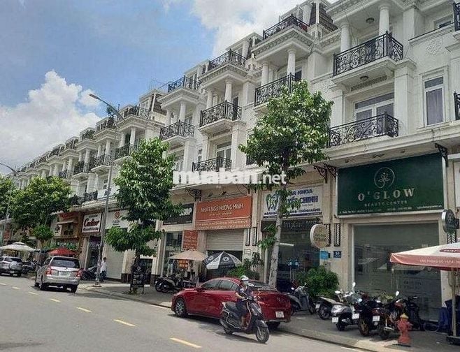 CHO THUÊ NHÀ PHỐ CITYLAND MẶT TIỀN TRẦN THỊ NGHỈ (TRỆT 4 LẦU 5X20m)