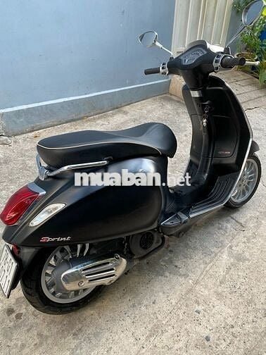Xe tay ga Vespa sprint abs125 2018 đen nhám mới90%