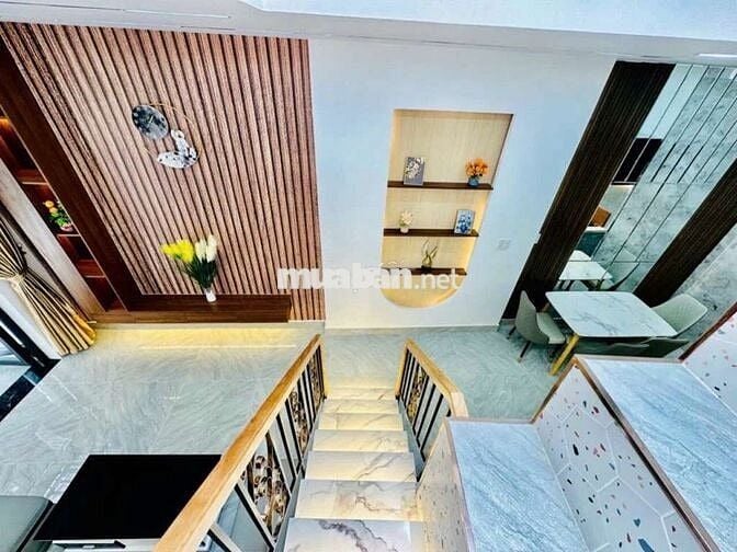 NHÀ MỚI ĐƯỜNG XE HƠI  THÔNG 3M5X12 ĐƯỜNG THỐNG NHẤT. P16. QUẬN GÒ VẤP.