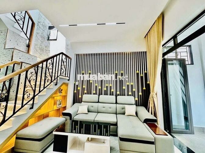 NHÀ MỚI ĐƯỜNG XE HƠI  THÔNG 3M5X12 ĐƯỜNG THỐNG NHẤT. P16. QUẬN GÒ VẤP.
