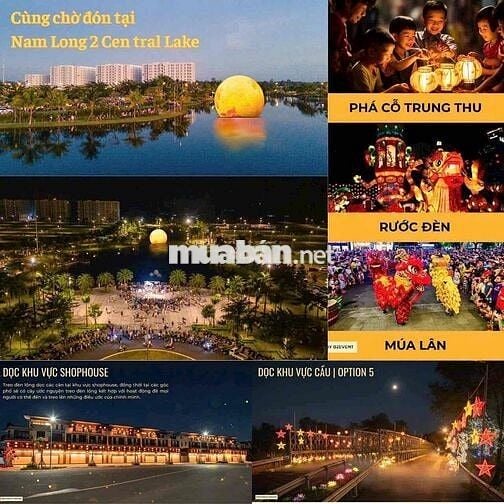 Siêu phẩm đất nền Nam Long II Central Lake giá gốc chủ đầu tư 30% đầu