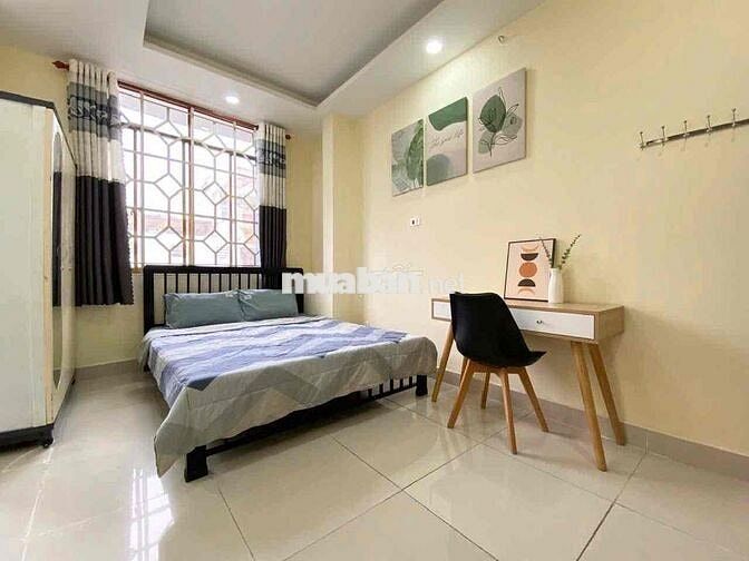 SIÊU PHẨM PHÒNG BALCONY ĐẦY ĐỦ NỘI THẤT CÁCH UEH 1km