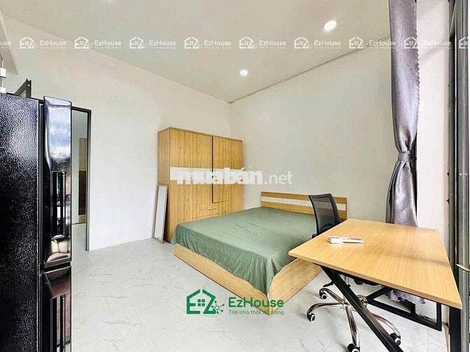 CHO THUÊ CHDV 1 PHÒNG NGỦ - BAN CÔNG RIÊNG - FULL NỘI THẤT