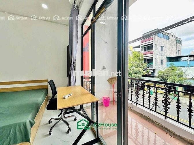 CHO THUÊ CHDV 1 PHÒNG NGỦ - BAN CÔNG RIÊNG - FULL NỘI THẤT
