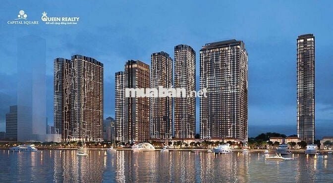 Căn hộ 65m2 2PN Capital Square bên cạnh cầu quay Sông Hàn Đà Nẵng