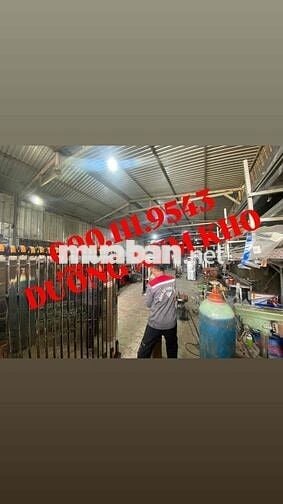 CHO THUÊ KHO 15x30m - TRẦN CAO - THÔNG THOÁNG - ĐIỆN 3PHA - GIÁ RẺ