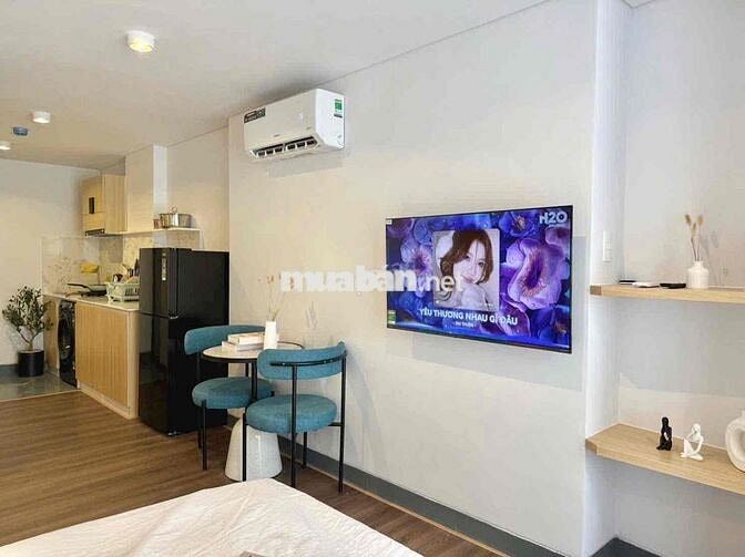 THUÊ NGAY STUDIO FULL NT 35m2 TẠI NGUYỄN HỮU CẢNH GẦN Q1