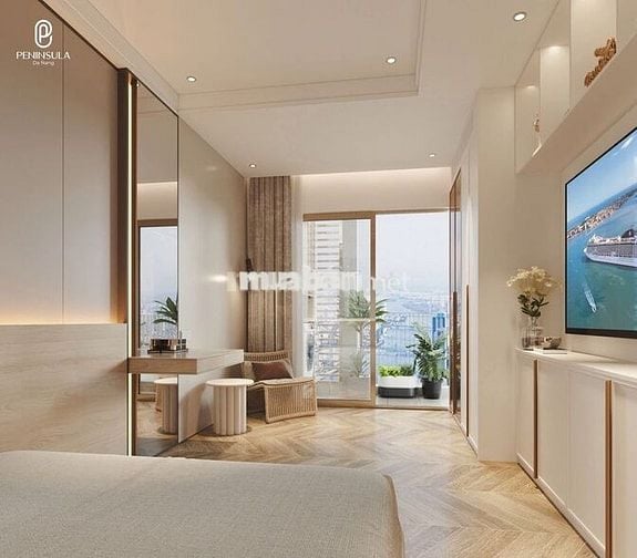 Cần bán căn hộ cao cấp Peninsula tầng 12 view cầu sông Hàn, giá tốt