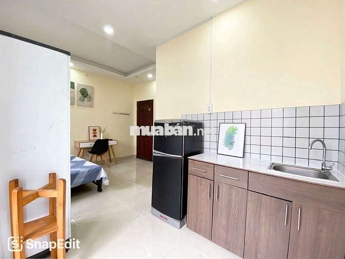 Cho thuê CHDV - Studio Balcon 38m2 -Sư Vạn Hạnh Quận 10 -Đầy Đủ Option