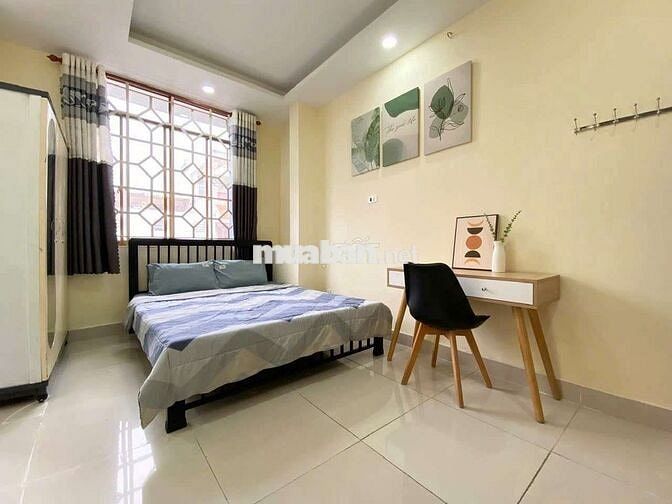 Cho thuê CHDV - Studio Balcon 38m2 -Sư Vạn Hạnh Quận 10 -Đầy Đủ Option