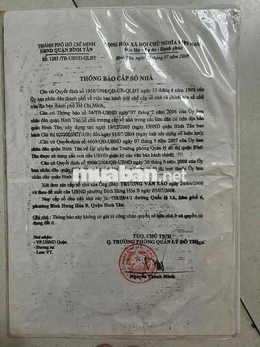 🔥Nhà Bình Tân Giá Vĩnh Lộc phù hợp cho cặp vk ck trẻ muốn ổn định chỗ