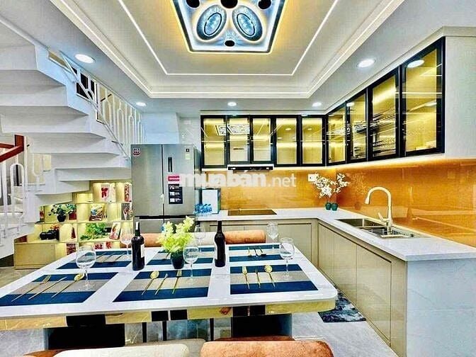 siêu phẩm nhà phố HXT Phạm văn chiêu P16 GV Giá 9ty29 TL