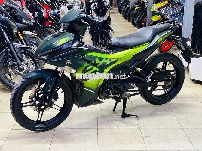 XE MÁY THỊNH PHÁT - EXCITER 155 XANH BỘ ĐỘI LƯỚT