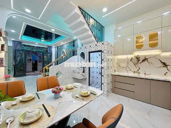 Nhà đẹp, khu ViP, P15 Tân Bình, 55m2, hẻm XH, 3 tầng , giá 6,98tỷ